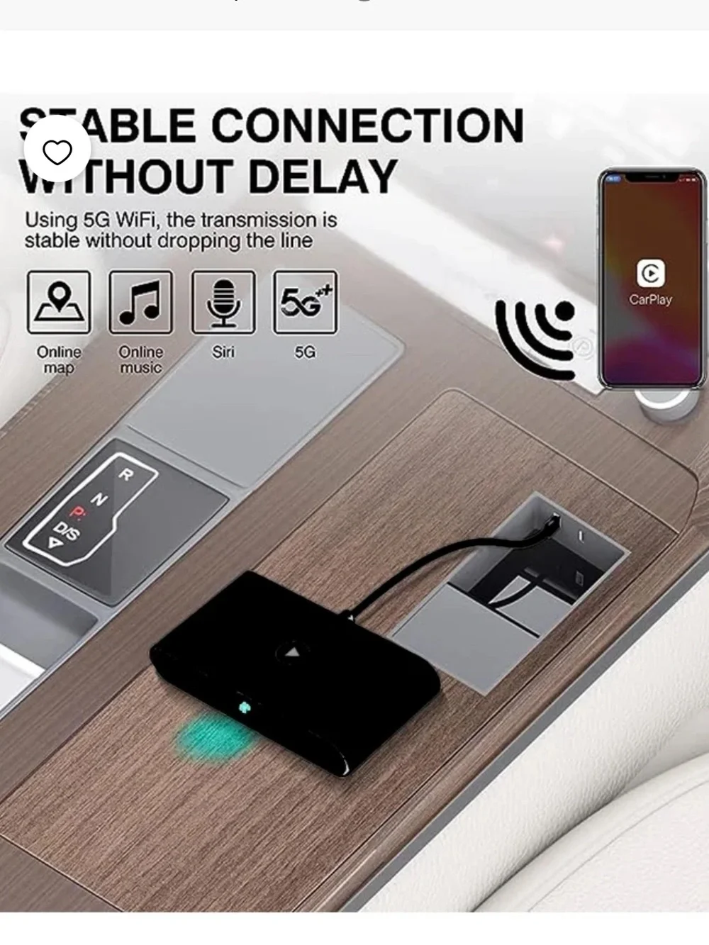 iPhone Wireless CarPlay Dongle